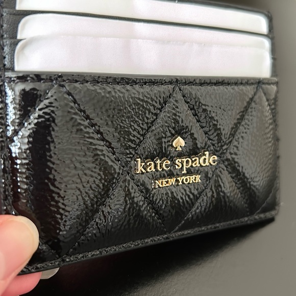 NWOT Kate Spate Quilted Cardholder - Picture 3 of 5